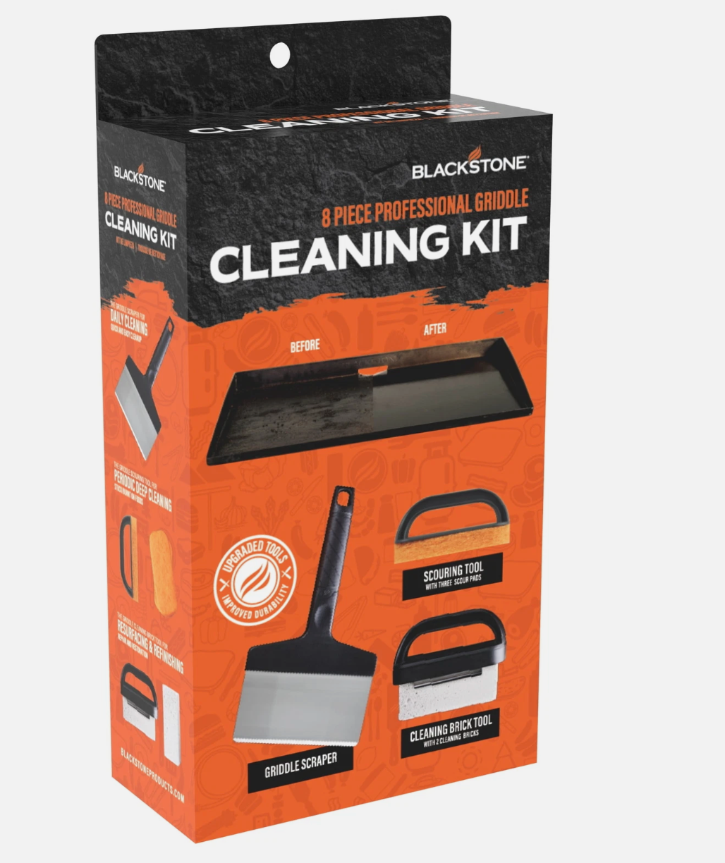 Kit De Limpieza Profesional Blackstone De 8 Piezas