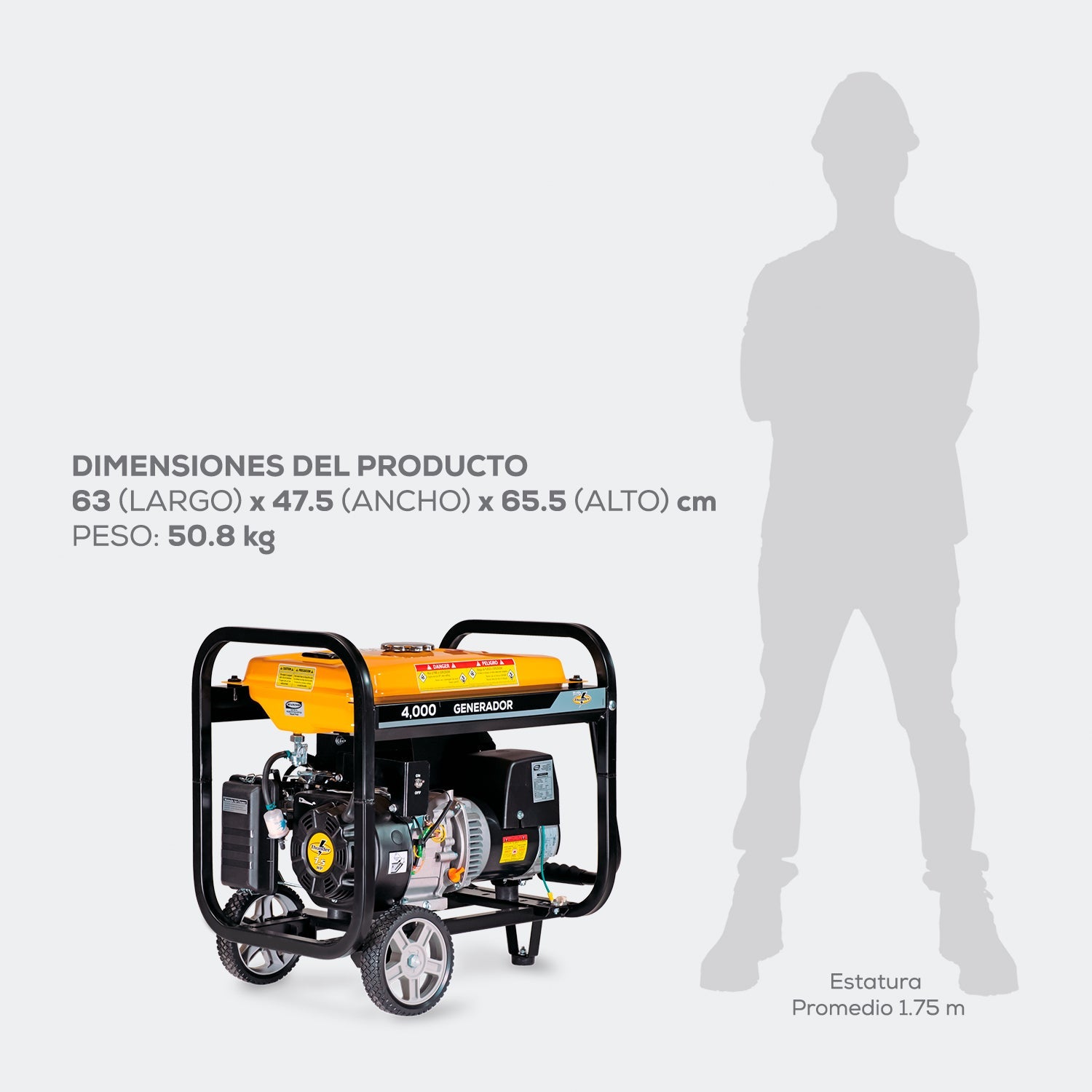 Generador a Gasolina 4000W – EVANS