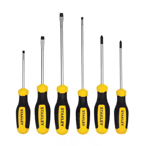 Stanley - Juego de 6 Desarmadores Profesionales
